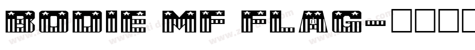 Bodie MF Flag字体转换